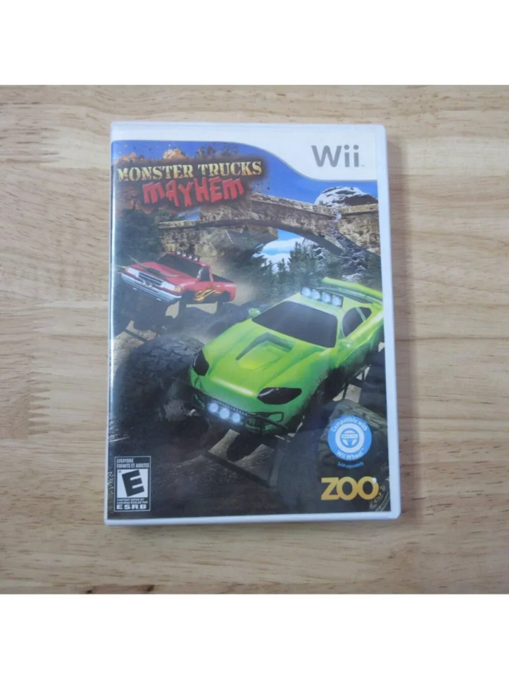 Wii Bundle 2 Video Racing Games - Monster Trucks Mayhem & Emergency Heroes